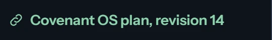 Sunday playlist linked to the Covenant OS plan.