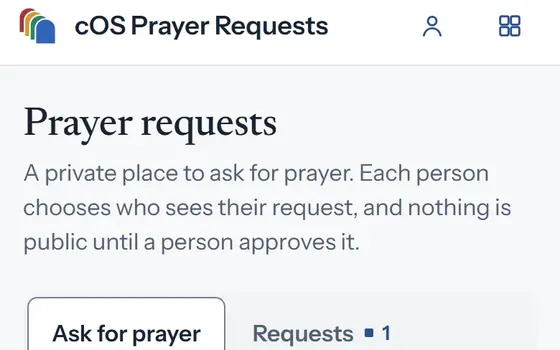 Ask the church to pray, with Pastors only chosen